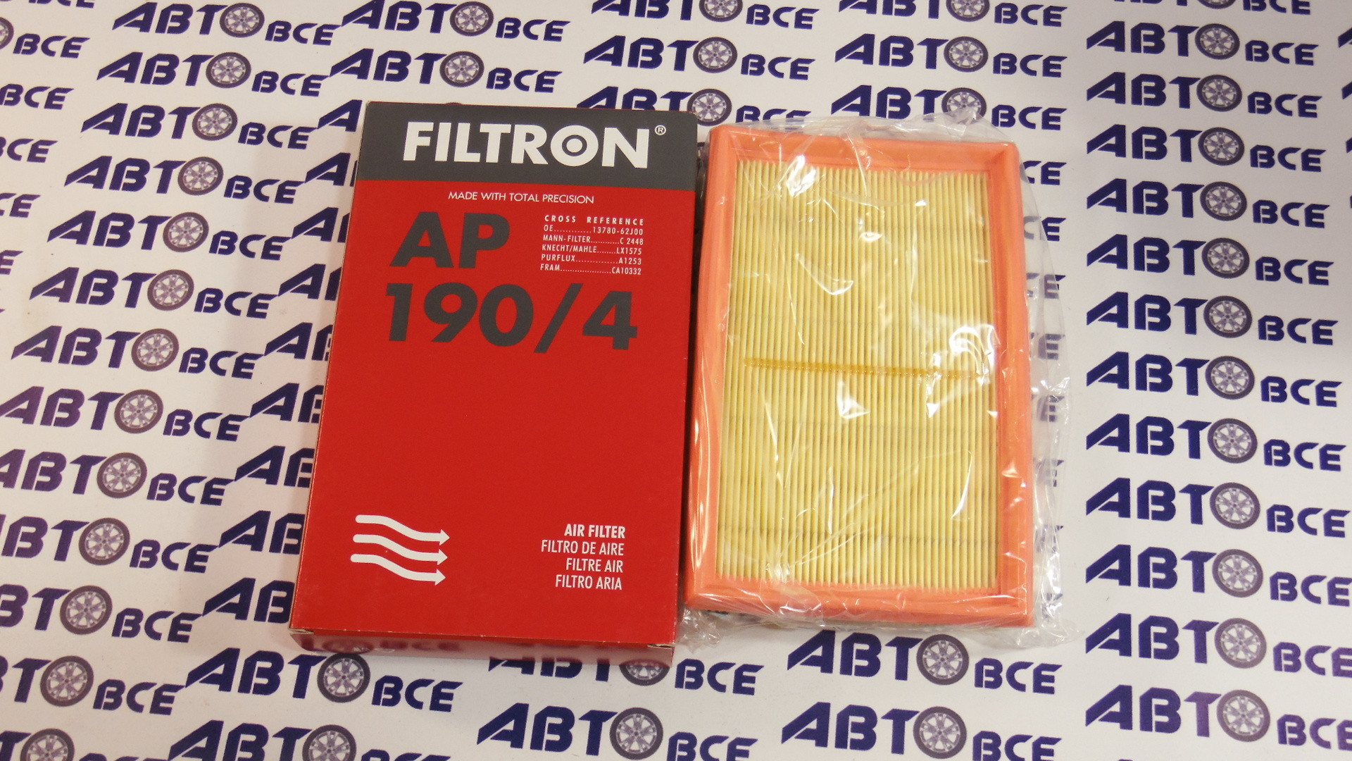 Фильтр воздушный AP1904 FILTRON